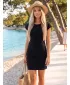 Kleid ALTISPORT NP/ALW871 SCHWARZ