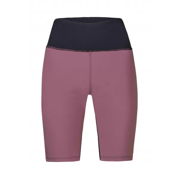  Kurze Leggings für Damen HANNAH LIS PRO ANTHRAZIT/ROAN ROUGE 
