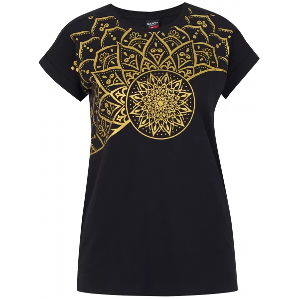  Damen-T-Shirt SAM 73 MILAGROS WT 911 SCHWARZ 