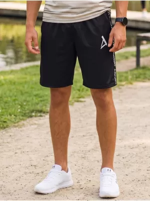 Hochwertige Funktionsshorts für Herren ALTISPORT VOJ/ALM021KRA01 SCHWARZ