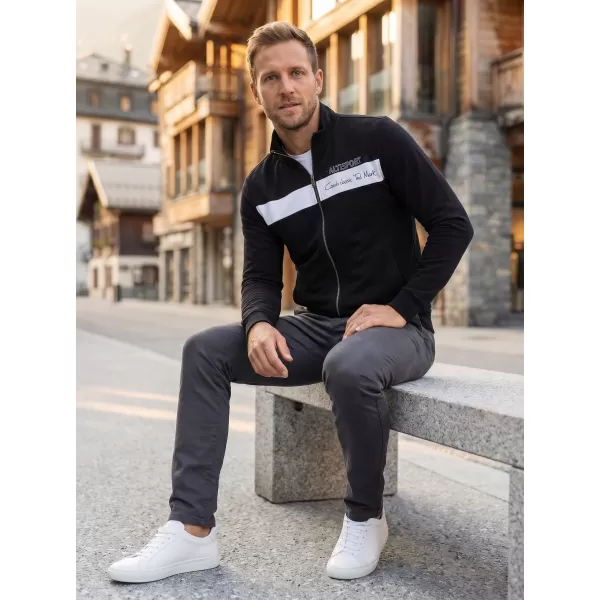  Herren-Sweatshirt ALTISPORT CORDEL SCHWARZ 