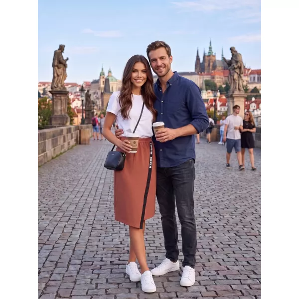  Damenrock KIXMI SIBILA BRAUN 