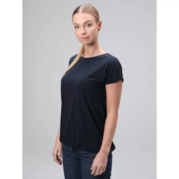  Damen-T-Shirt LOAP BUDA CLW2476 DUNKELBLAU 