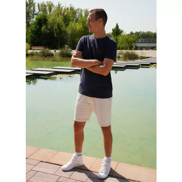  Herren-T-Shirt ALTISPORT CARLSON DUNKELBLAU 