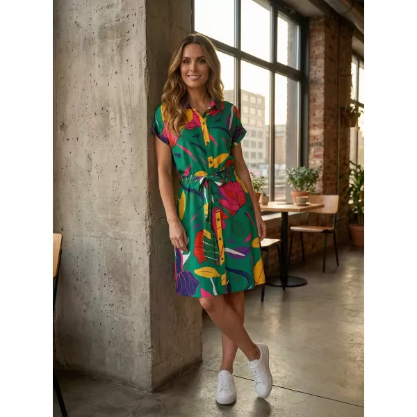  Kleid KIXMI SHANON GRÜN 