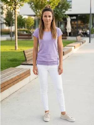 Damen-T-Shirt ALTISPORT NoPrint NP/ALW021 LAVENDEL