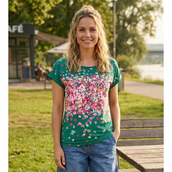  Damen-T-Shirt KIXMI SAMANTHA GRÜN 