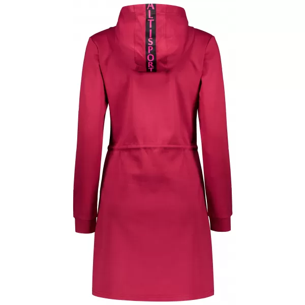  Damen-Sweatshirt ALTISPORT CELIA BORDEAUX/ROSA 