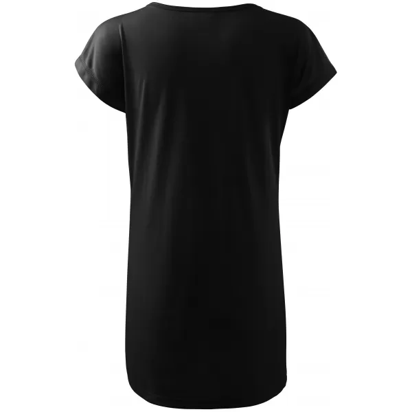  Langes T-Shirt für Damen ALTISPORT NoPrint NP/ALW321 SCHWARZ 