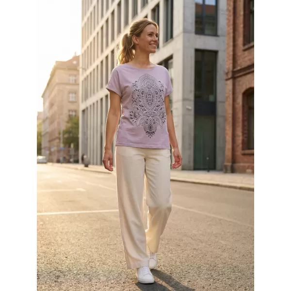  Damen-T-Shirt SAM 73 NAZARENA WT 917 LAVENDEL 