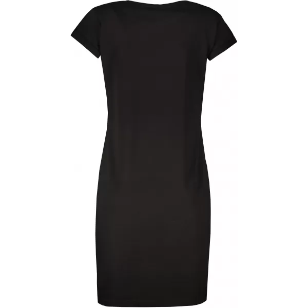 Kleid ALTISPORT ALW043178 SCHWARZ ROSA 