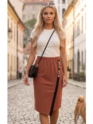 Damenrock KIXMI SIBILA BRAUN/CREME