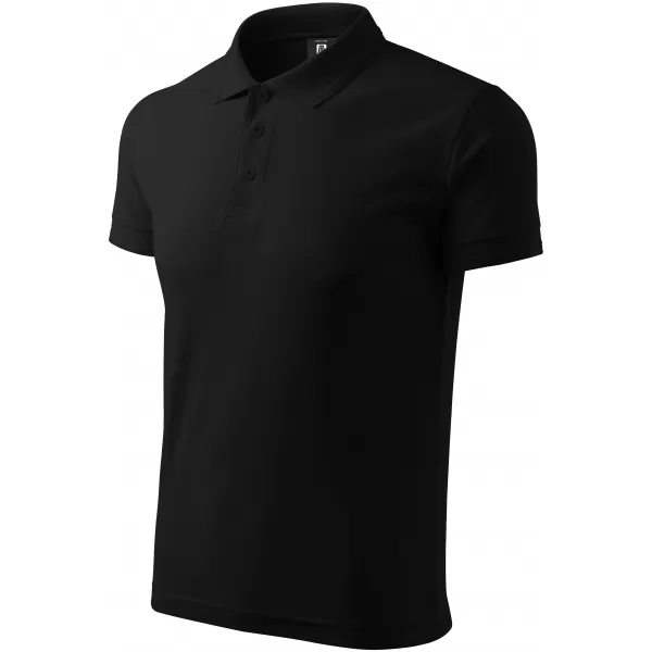  Herren-T-Shirt mit Kragen ALTISPORT NoPrint NP/ALM302 SCHWARZ 