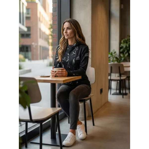  Hochwertiges Funktions-Sweatshirt für Damen ALTISPORT VOJ/ALW026MI01 SCHWARZ 