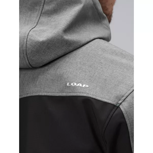  Herren-Softshelljacke LOAP LADAN SFM2401 GRAU 