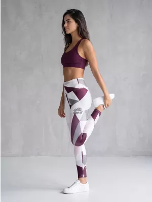 Lange Premium-Leggings für Damen ALTISPORT VOJ/ALW007LEG01 WEIß