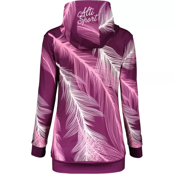  Hochwertiges Funktions-Sweatshirt für Damen ALTISPORT VOJ/ALW001MI01 FUCHSIE 