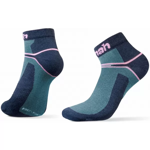  Damensocken HANNAH BANKLE W II RAUCHBLAU/LOTUS 