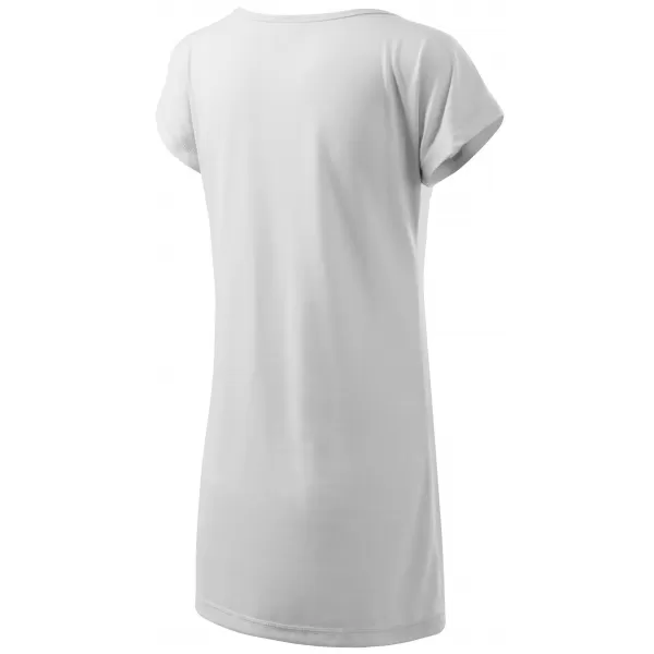  Langes T-Shirt für Damen ALTISPORT NoPrint NP/ALW321 WEIß 
