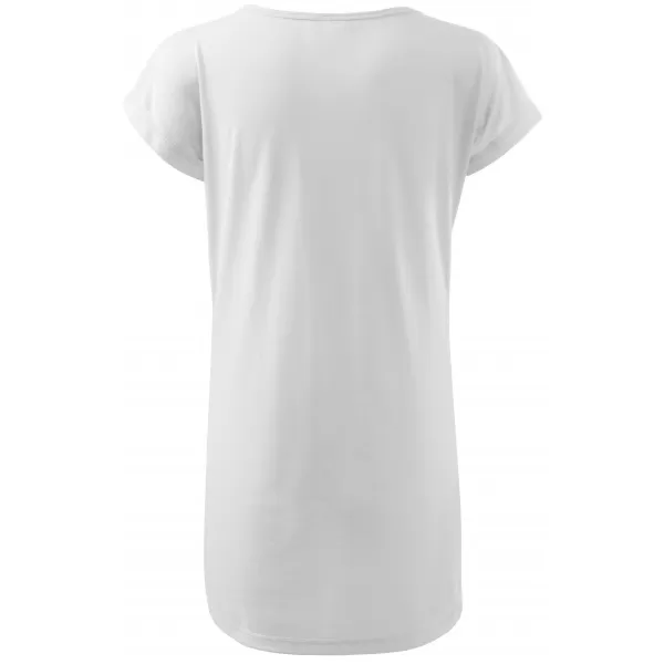  Langes T-Shirt für Damen ALTISPORT NoPrint NP/ALW321 WEIß 