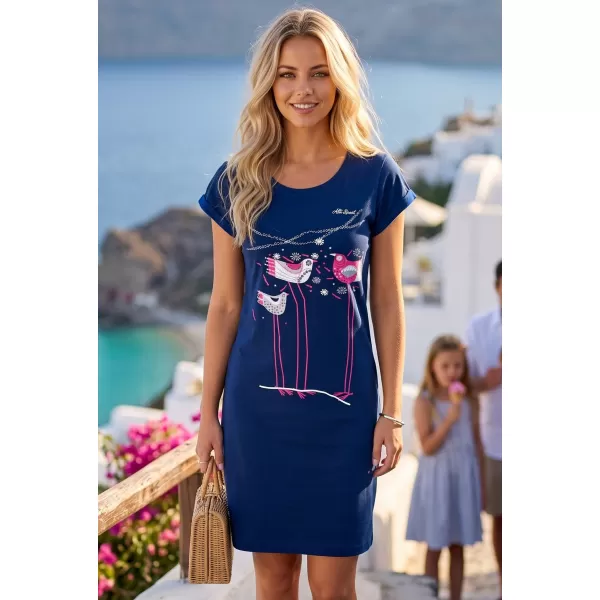  Kleid ALTISPORT ALW043178 MITTERNACHTSBLAU 