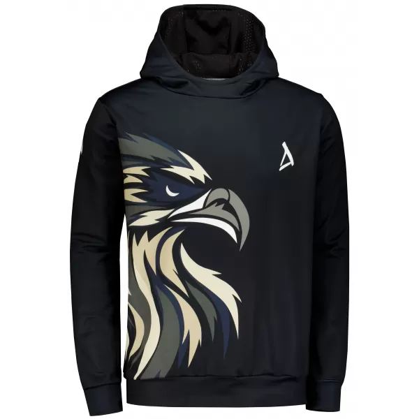  Hochwertiges Funktions-Sweatshirt für Herren ALTISPORT VOJ/ALM029MI01 SCHWARZ BRAUN 