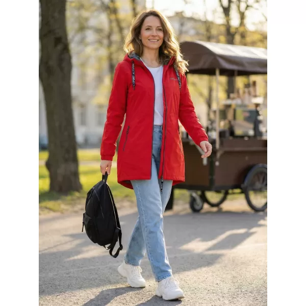  Damenjacke ALTISPORT CHELSIE ROT 