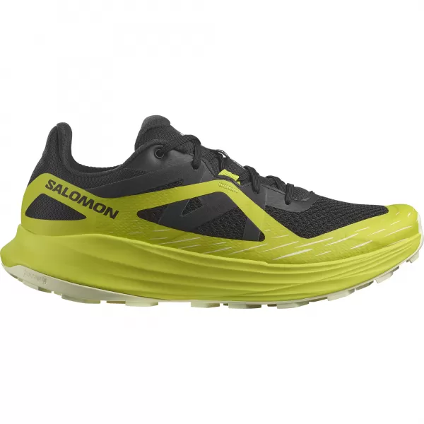  Herrenschuhe SALOMON ULTRA FLOW L47462500 SCHWARZ/SCHWEFELFEDER/TRANSPARENTGELB 