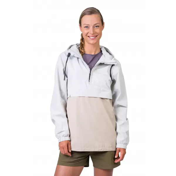  Damenjacke HANNAH AVA MORGENBLAU/OXFORD-TAN 