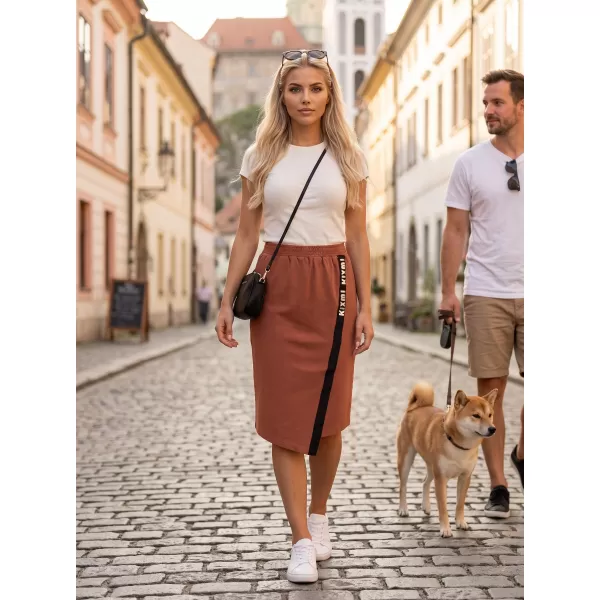  Damenrock KIXMI SIBILA BRAUN/CREME 