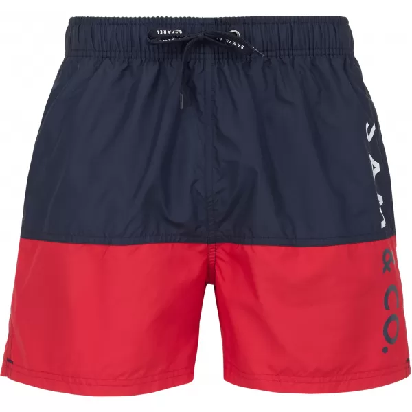  Badeshorts für Herren SAM 73 EDUARDO MS 818 ROT 
