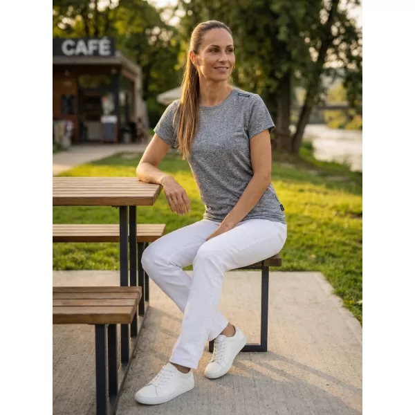  Damen-T-Shirt SAM 73 DAFNE WT 922 SCHWARZ MIT HIGHLIGHTS 