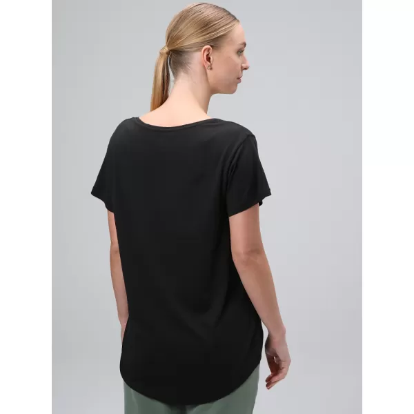  Damen-T-Shirt LOAP ASIKA CLW2459 SCHWARZ 