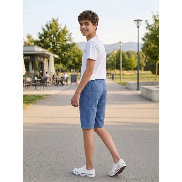  Shorts für Jungen SAM 73 FALKO KS 511 MITTELBLAU 