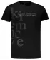 Herren-T-Shirt KIXMI SANDER SCHWARZ