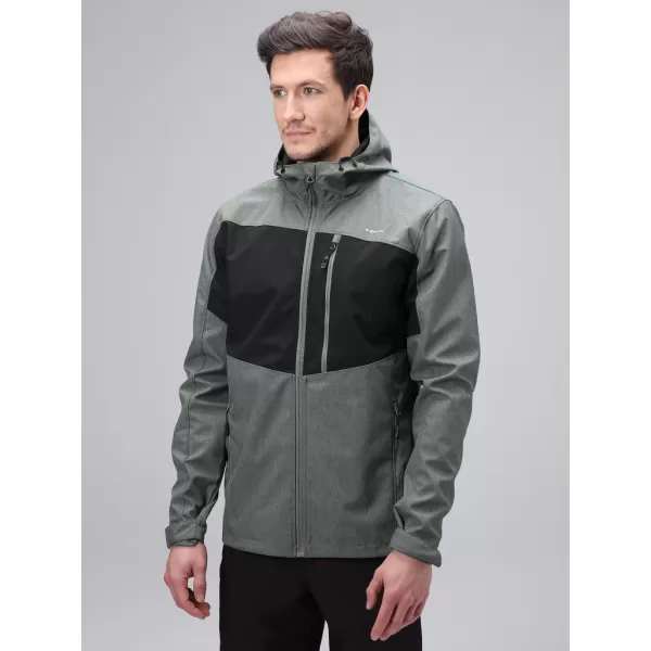  Herren-Softshelljacke LOAP LADAN SFM2401 GRAU 
