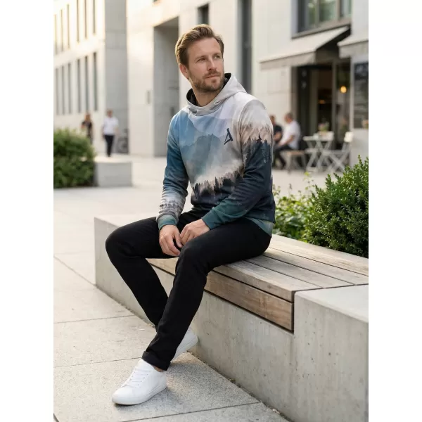  Hochwertiges Funktions-Sweatshirt für Herren ALTISPORT VOJ/ALM030MI01 GRÜN 