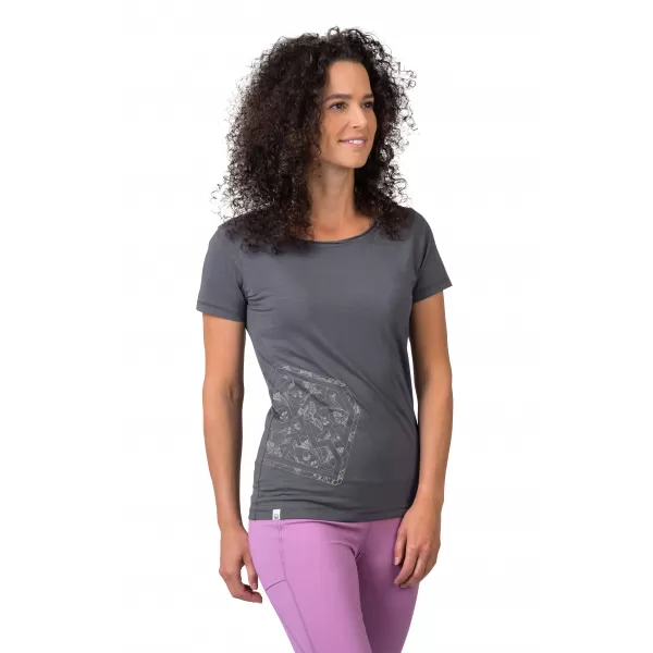  Damen-T-Shirt HANNAH ZOEY II ASPHALT 