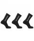 Socken SALOMON EVERYDAY CREW 3-PACK LC2086100 SCHWARZ/SCHWARZ/SCHWARZ