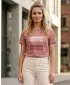 Damen-T-Shirt LOAP ABNELIS CLW2416 LILA