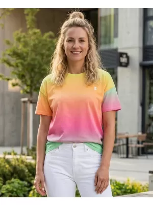 Damen-T-Shirt SAM 73 MARISA WT 907 BUNT