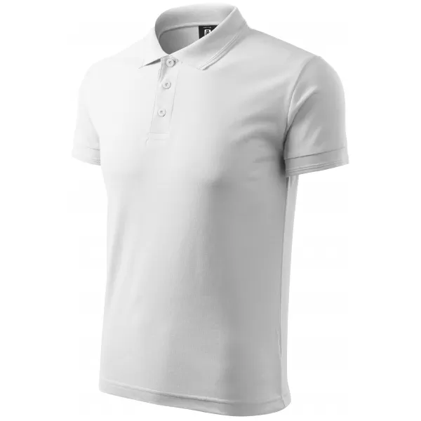  Herren-T-Shirt mit Kragen ALTISPORT NoPrint NP/ALM302 WEIß 