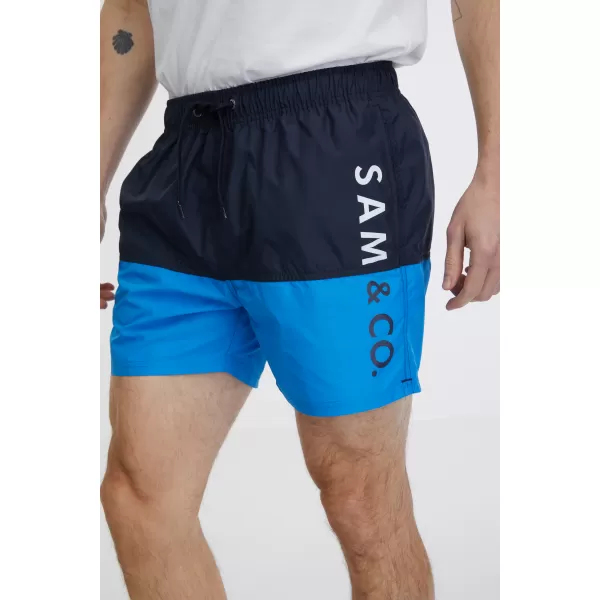  Badeshorts für Herren SAM 73 EDUARDO MS 818 LEUCHTEND BLAU 