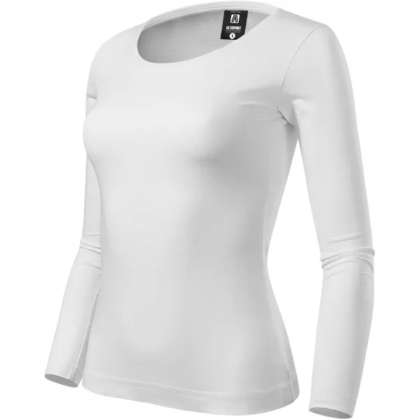  Damen-T-Shirt mit langen Ärmeln ALTISPORT NoPrint NP/ALW961 WEIß 