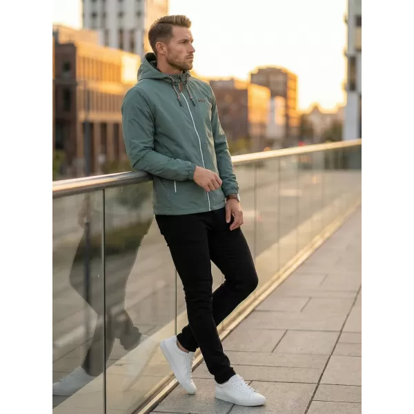  Herrenjacke ALTISPORT CARLEY GRAU GRÜN 