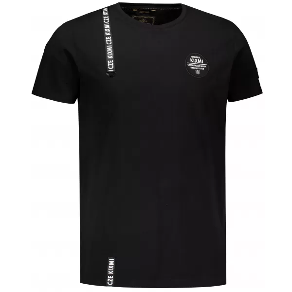  Herren-T-Shirt KIXMI SIMEON SCHWARZ 