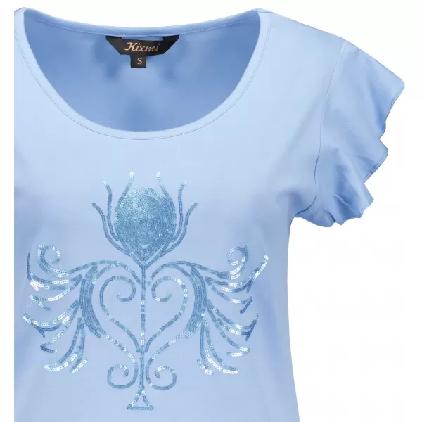  Damen-T-Shirt KIXMI SAMMI BLAU 