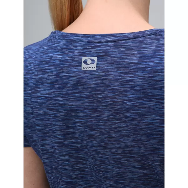  Damen-T-Shirt LOAP MARLONA TLW2402 BLAU 