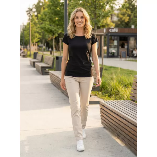  Damen-T-Shirt ALTISPORT NoPrint NP/ALW021 SCHWARZ 