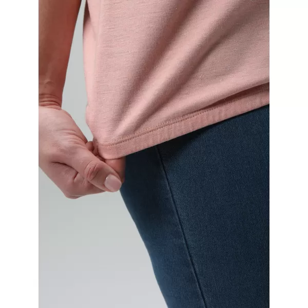  Damen-T-Shirt LOAP BUDA CLW2476 ROSA 